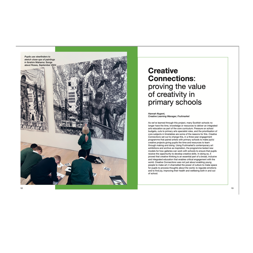Creative Connections: Proving the value of creativity in primary schools