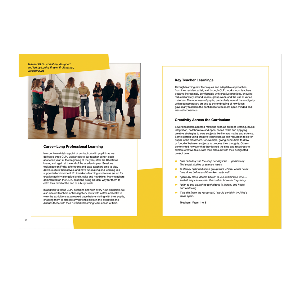 Creative Connections: Proving the value of creativity in primary schools