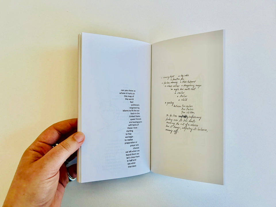 CAConrad and Anna Mendelssohn: the poem that could not wait
