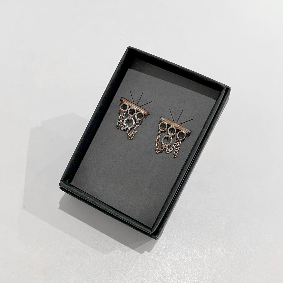 Asymmetric Measure Earrings