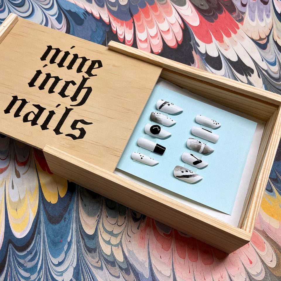 Set of nails made by Holly Allen