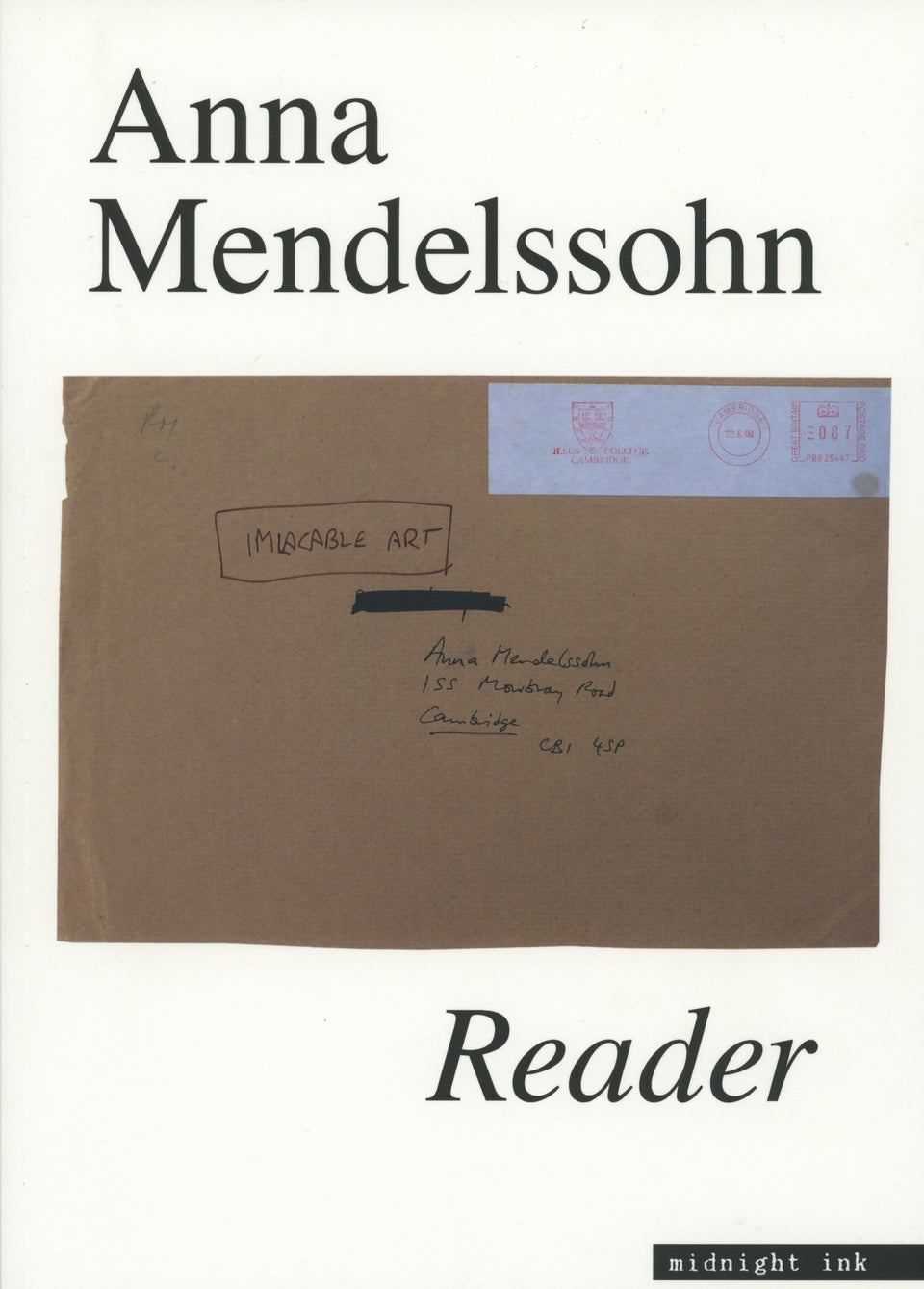 Anna Mendelssohn Reader edited by Beatrice Hilke and Vera Lutz 